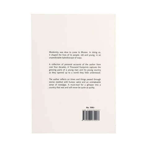 A Thousand Footprints by Tshering Wangchuk — Druksell.bt