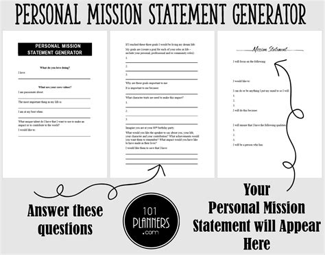Image result for Personal Mission Statement Examples