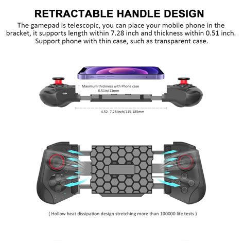 Buy Joso Mobile Game Controller for iPhone, iOS, Android, PC, Bluetooth ...