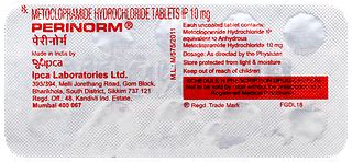 Perinorm Tablet: Uses, Side Effects, Price & Substitutes
