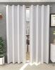 Buy White Curtains & Accessories for Home & Kitchen by Kraftiq Homes ...
