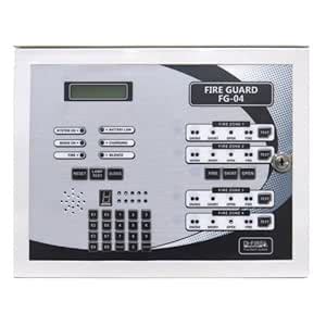 Digitals Fire Alarm System FG 04"2 Zone with auto dialer (1MCP 1RI 5EoL ...