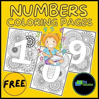 Image result for Colorful Numbers 0-9