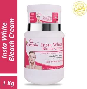 CLAVINIA Insta White Bleach Cream , 1Kg Price in India - Buy CLAVINIA ...