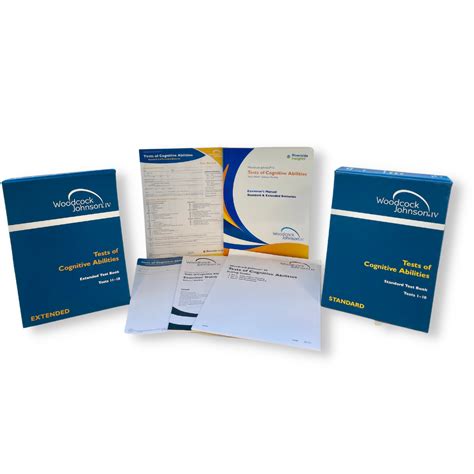 WJIV Tests of Cognitive Abilities Full Kit - Education Elephant