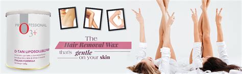 O3+ D-TAN Liposoluble Hair Removal Wax, Depilation For |Face and ...