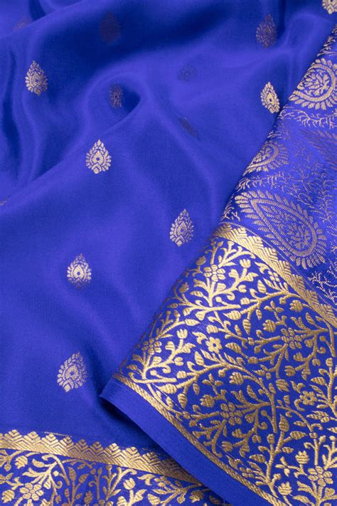 Pure Handloom Mysore Crepe Silk Sarees - Mysore Crepe Saree – Avishya.com