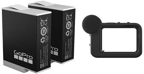 GoPro Media Mod for Hero 9 / Hero 10 Action Camera - Black & Enduro ...