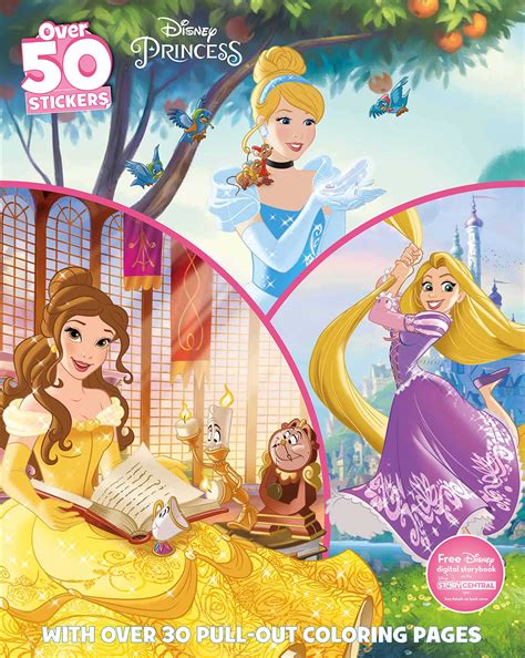 Buy Disney Princess Coloring Floor Pad: With Over 30 Pull-Out Coloring ...