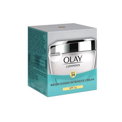 Buy Olay Luminous Brightening Intensive Day Cream Spf24 Uva Moisturizer ...