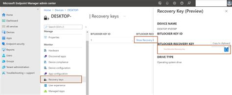 Image result for BitLocker Recovery Key Azure AD