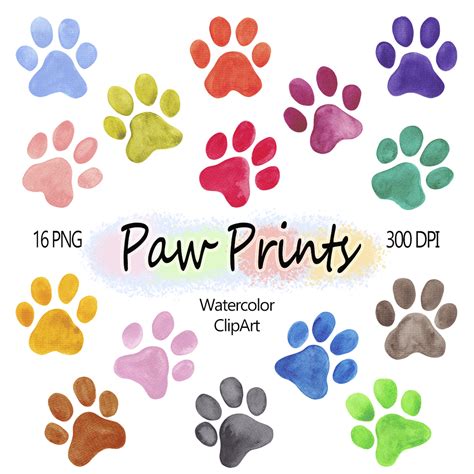 Paw Print Clip Art