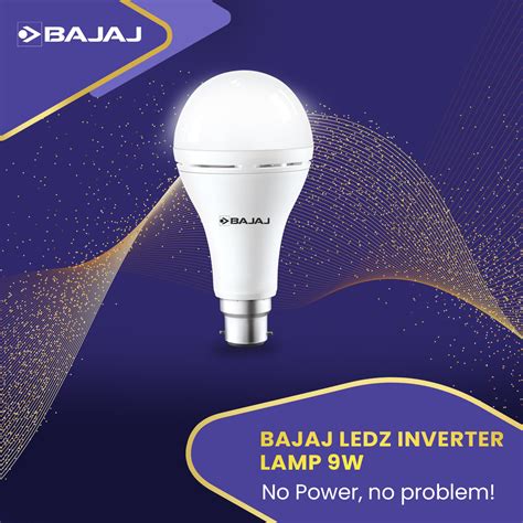 LEDZ INVERTER LAMP CDL B22 – Bajaj Electricals India