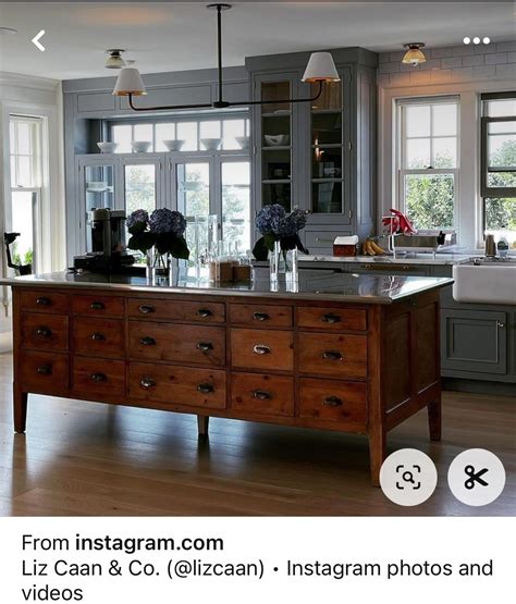 Pin on Saddlebrook Projects in 2024 | Antique kitchen island ...