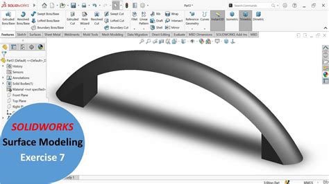 Image result for Solid Work Handle Wave Design