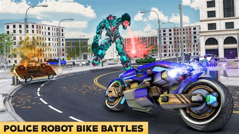 US Robot Police Bike Horse Robot Transformation:Amazon.in:Appstore for ...