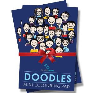 Buy Doodles - Mini Adult Colouring Pad Book Online at Low Prices in ...