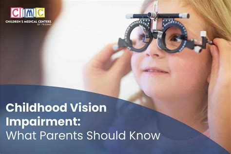 Childhood Vision Impairment: What Parents Should Know?