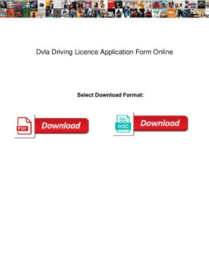 Fillable Online Dvla Driving Licence Application Form Online. Dvla ...