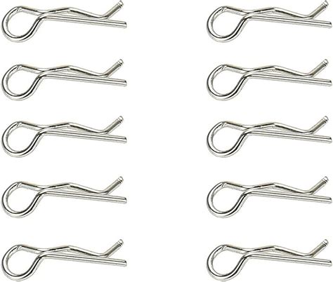 Buy GoolRC 10PCS RC Body Clips Bent Springy R Pins for 1/28 Scale ...