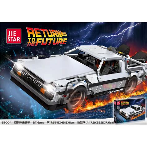 Jiestar - DeLorean - Back To The Future - DMC 12 - 2716 Pieces (Group ...