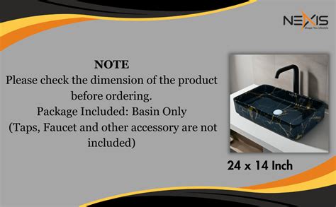 NEXIS Designer Ceramic Wash Basin For Bathroom | Over Counter Bathroom ...