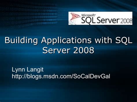 Image result for SQL Server 2008 All Topics