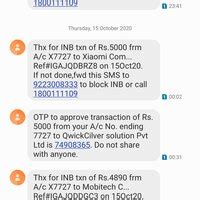 State Bank Of India [SBI] — Fraud SBI online Transaction to Amazon via ...