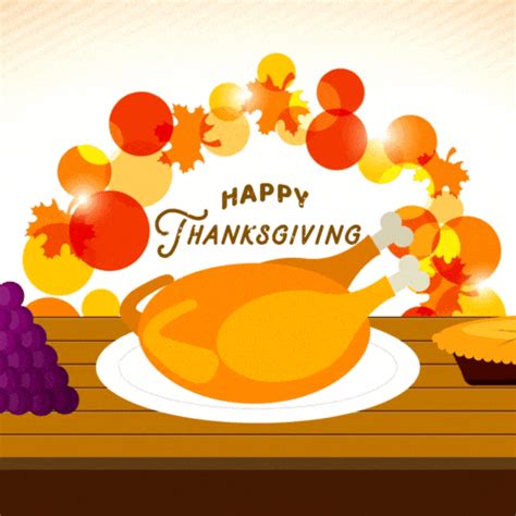 55+ Cute & Funny Happy Thanksgiving 2025 GIF Free Download