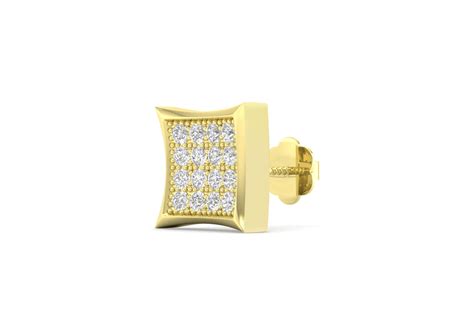 Luxury Adornments: Gold Earrings for Men – ORIONZ