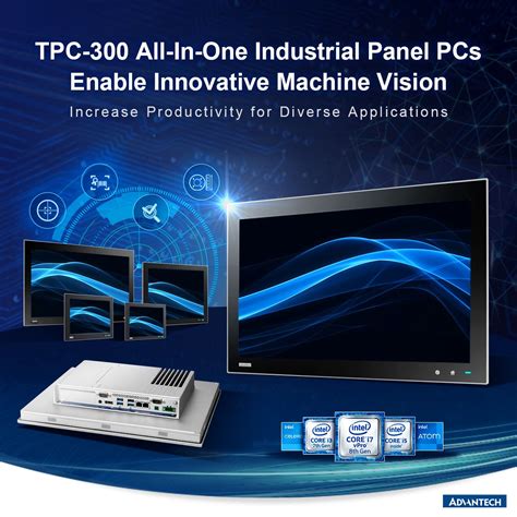 TPC-300 serijos pramoniniai kompiuteriai yra komplektuojami su „Advantech“ programinės įrangos ...