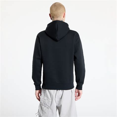Men's hoodies Jordan Essentials Men's Fleece Hoodie Black/ Gym Red/ Gym ...