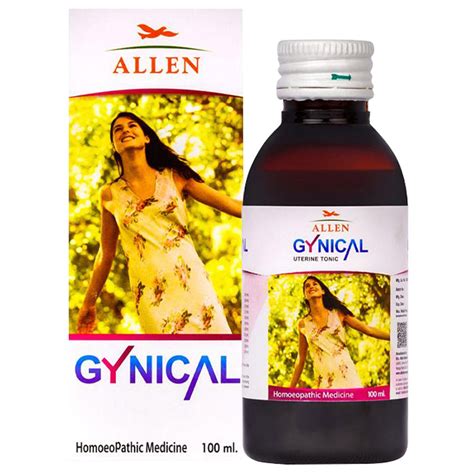 Buy Allen Gynical Uterine Tonic, 100 ml | 19 Minutes Delivery | Apollo ...