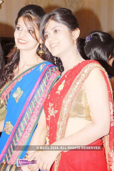 Rachita Patrikar and Saumya Sahni pose during the farewell party of ...