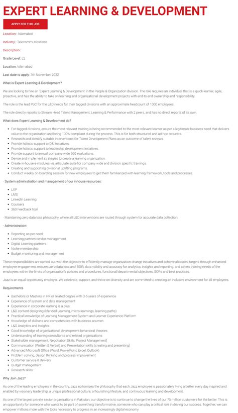 Image result for Learning and Development Jobs