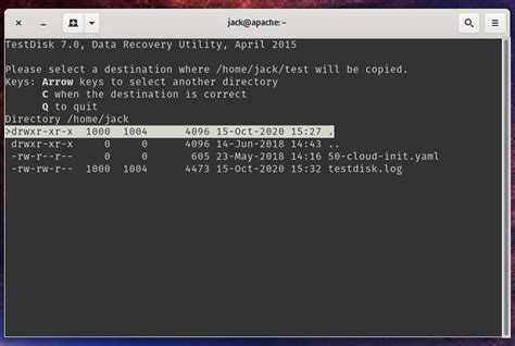 Image result for TestDisk Linux Recover