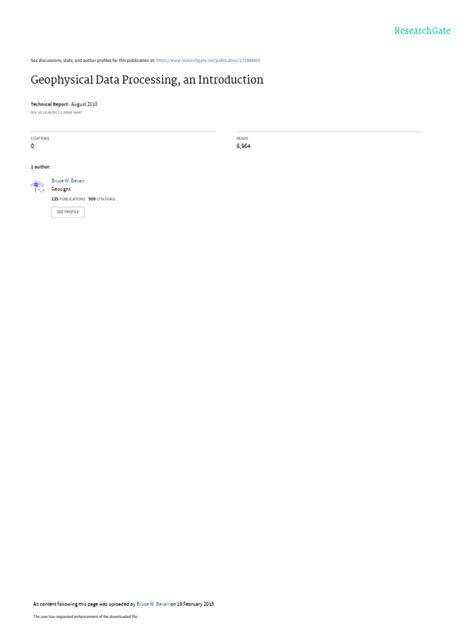 Image result for Geophysical Data Processing