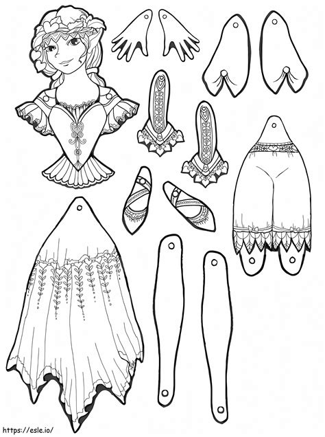 Free Printable Puppet coloring page