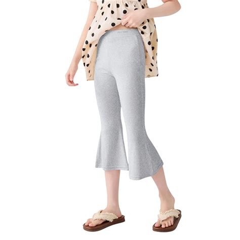 Girls Capri Yoga Flare Pants Workout Athletic Active Summer Capris ...