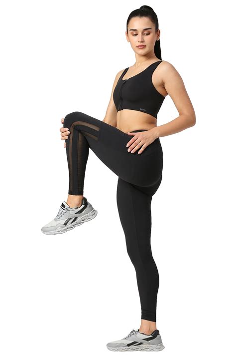 GO TRAIN ANKLE LENGTH MESH WORKOUT TIGHTS – Laasa Sports