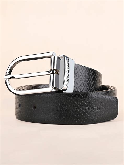 Handcrafted Spanish Leather Reversible Belt For Men