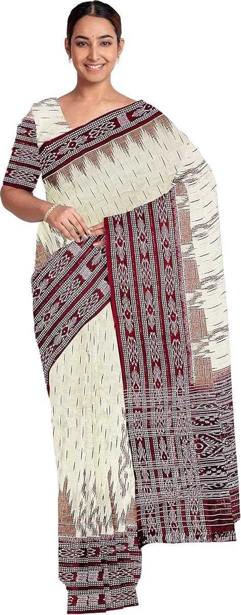 Buy Women's odisha Sambalpuri Handloom Cotton Saree for Women Multi ...