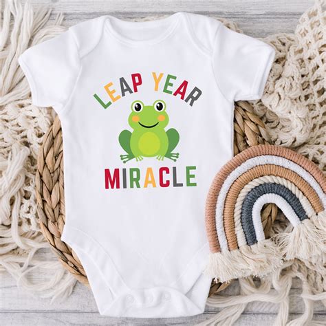 Custom Baby Gift Leap Year Shirt Leaper Tshirt Leap Day Birthday Shirt ...