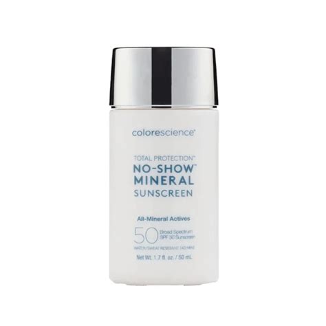 Colore Science| Total Protection™ No-Show Mineral Sunscreen SPF 50 — self.skin
