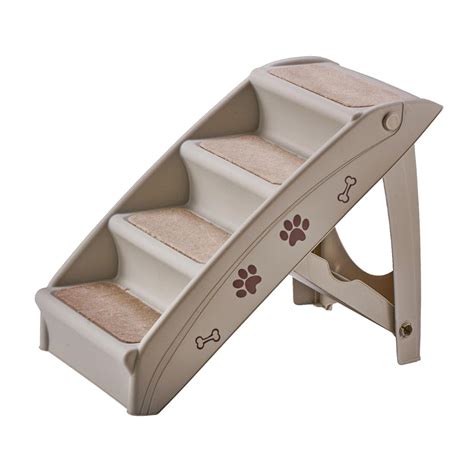 LOOM TREE® Dog Stairs Steps Ladder Pet Non Slip Platform Cat Ramp for ...