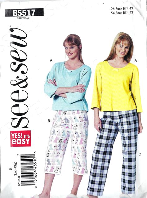 Sewing Patterns For Women's Pajamas at Sara Huff blog