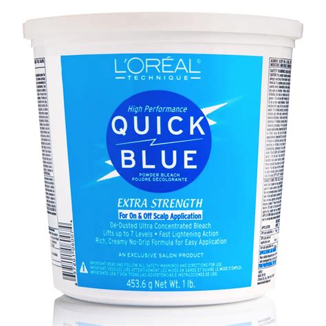Amazon.com: L'Oréal Technique Quick Blue High Performance Bleach ...