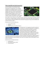 Image result for Examples of Micro Controllers