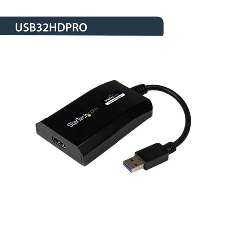 USB32HDPRO StarTech.com | StarTech.com USB A to HDMI Adapter, USB 3.0 ...
