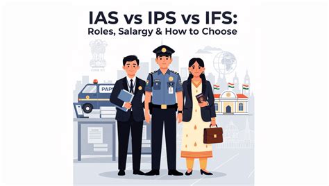 IAS vs IPS vs IFS Roles, Salary and How to Choose - News and Notifications